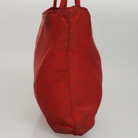 PRADA Shoulder Bag Nylon Red Auth 109708 - Picture 5 of 15